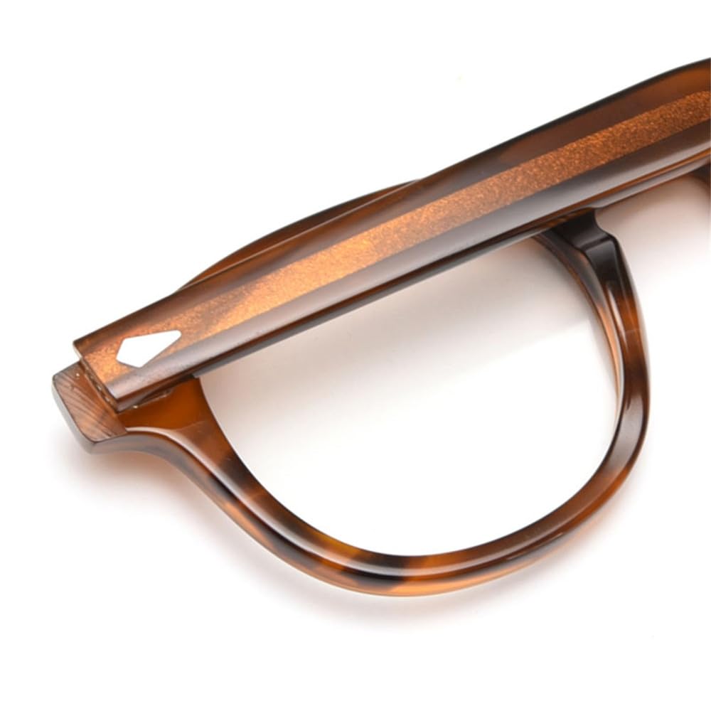 Nieten Acetat Brillengestell Damen Brillen Herren Brillengestell Klare UV400 Brille