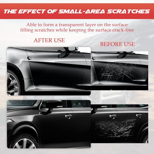 4pcs Vitanst Clearfix Scratch Remover, Clearfix Scratch Removal Pen, Clear Scratch Remover Touch up Pens, Magic Car Scratch Removal Pens Easy to Use for All Car Colors & Surfaces