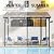 oneinmil 10 x 14FT Hardtop Gazebo for Patio, Outdoor Aluminum Wall-Mounted Gazebo Pergola with Sloped Roof, Heavy Duty Awnings for Patio Covers, Backyard, Deck, Garden