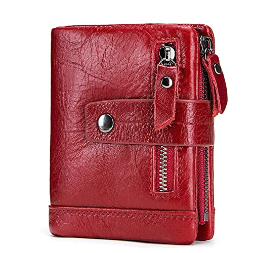Portefeuille deux volets homme en cuir véritable de qualité supérieure