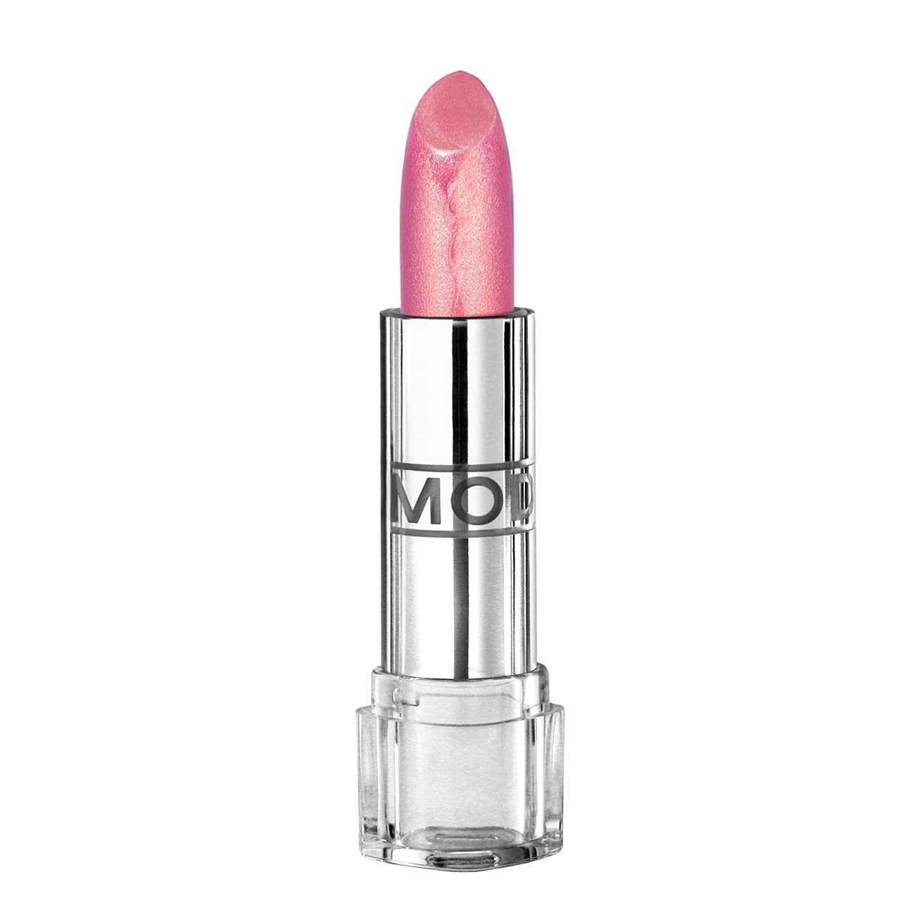 MODE Lustre Lipstick Ultra Frosted Pearly Pink Gold Frost 68, Hydrating Pigment Rich Creamy Lip Color, Nourishing Natural Skincare Fruit Oils, Organic