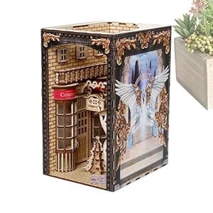 Glugahrif Booknook Anioł Architektura LED