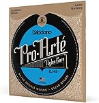 D'Addario EJ48 80/20 Bronze Pro-Arte Nylon Classical Guitar Strings, Hard Tension