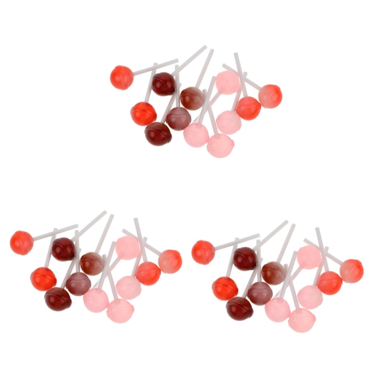 Toyvian36 Pcs Planet Lollipop Candy Photo Booth Props Carnival Lollipop Fake Candy Props Fake Food Decoration Fake Lollipop Model Birthday Party Favors Wedding Photo Prop Plastic