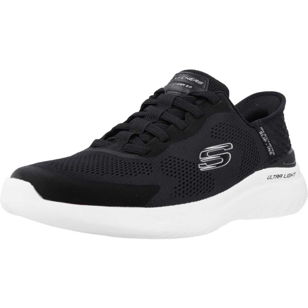 Skechers Mens Slip-Ins Trainers Bounder Emerged Memory Foam Lightweight