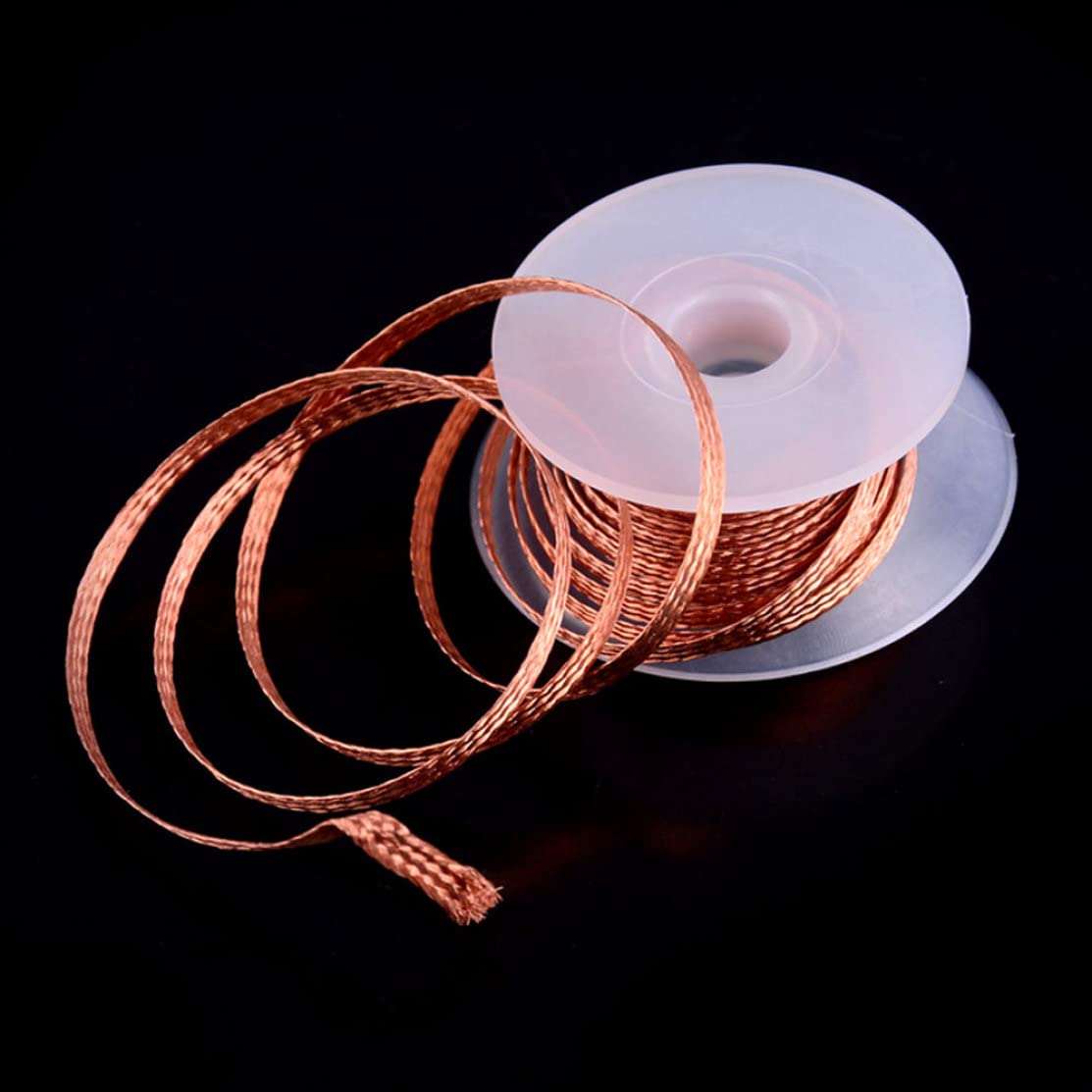 Solder Wick 1.5M / 3.5mm Desoldering Wick Solder Wire Desoldering Braid Welding Solder Remover Wire Cord Soldering Wire.