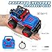 Tecnock Mini RC Car for Kids, 1:32 Scale Remote Control Car with Type-C Rechargeable Battery, 2.4GHz Durable Small RC Truck with Easy Joystick, Indoor Outdoor Toy Gift for Boys and Girls