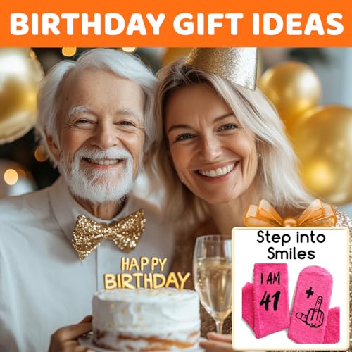 HAPPYPOP Birthday Gifts for Women - Birthday Gifts Ideas Female, Fuzzy Socks for Women in Their 40s3