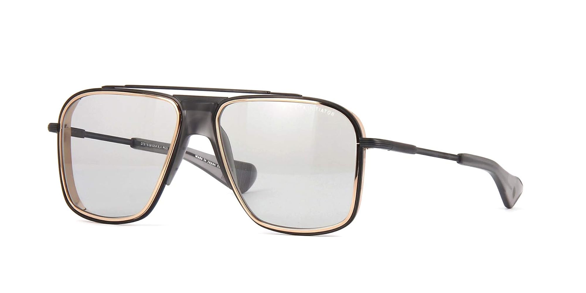 サングラス DITA Dita - HYPER-1183 - BLACK-WHITE GOLD 01_b15619c6-b7f1-4d85-985f-