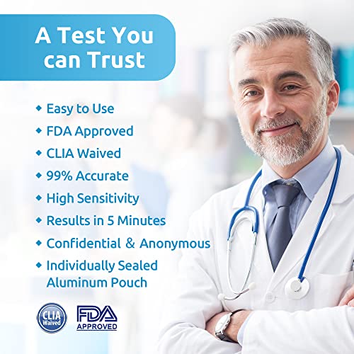 Multi-Drug Urine Test Screen Dip Card 5 Panel At Home Instant Drug Tests Kit-6 Pack #TOP1