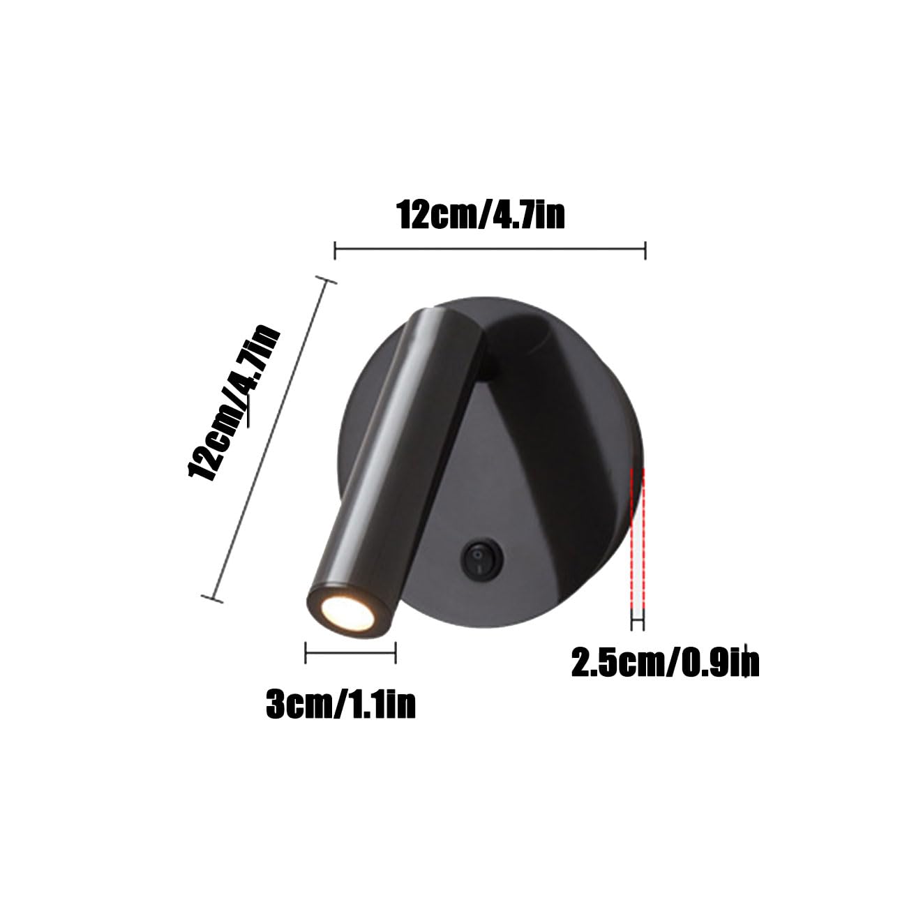 Faretto LED Wireless RGB, Luci D'accento A Batteria, Mini Puck Light Per Interni, Illuminazione Superiore Regolabile Con Telecomando E Testa Girevole