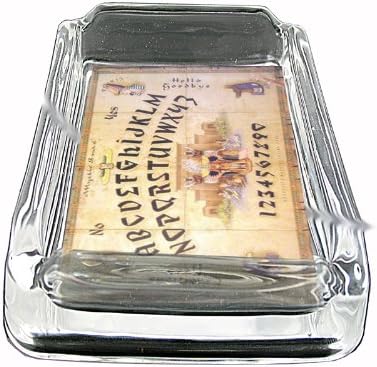 Ouija Board Ancient Egypt Glass Square Ashtray D-038