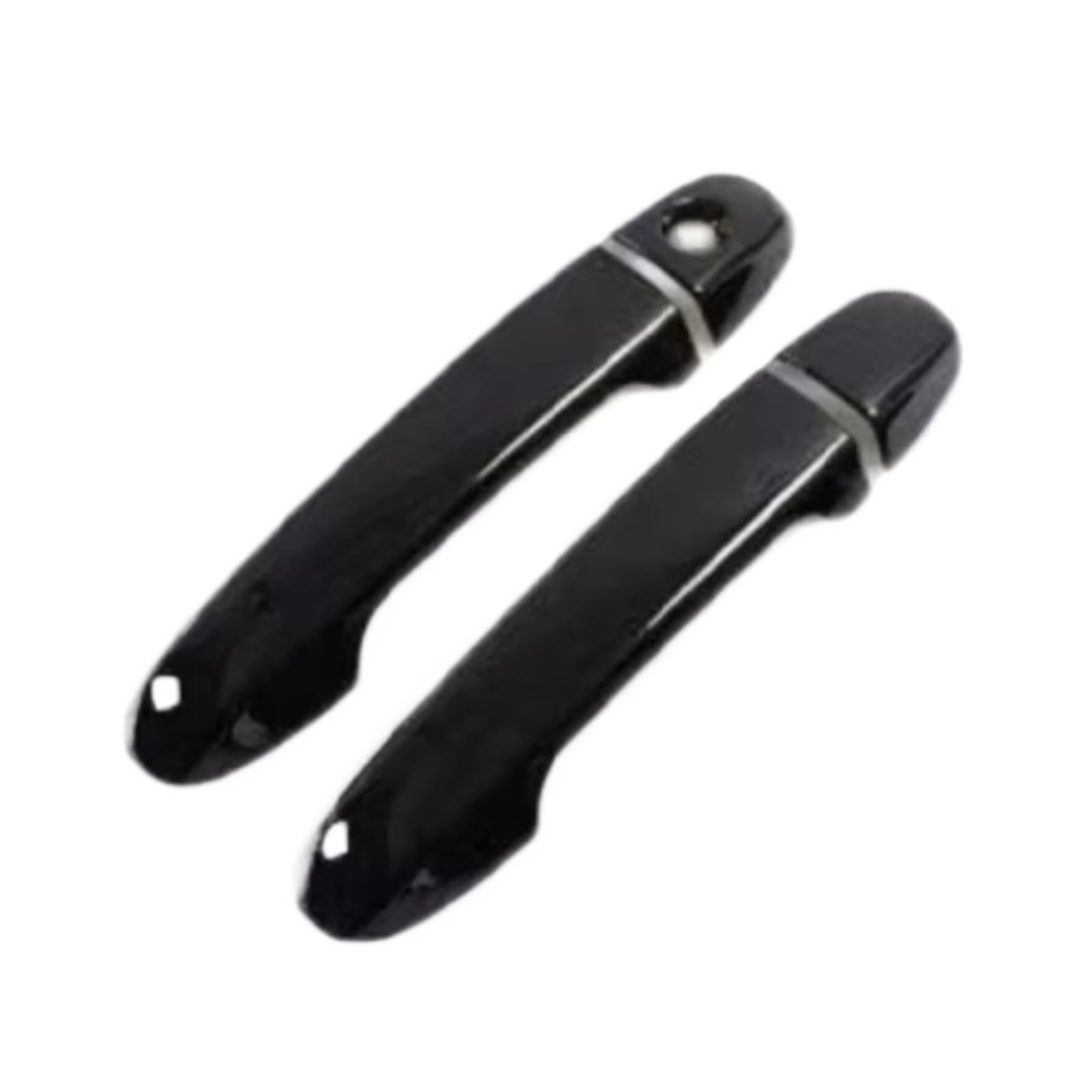 Iukmr 1 Keyhole 2 Doors-A For Toyota For Prius C For Aqua Nhp10 2012-2019 Abs Car Accessories Carbon Fiber Chrome Door Handle Cover Trim Car Outer Door Handle(1 Keyhole 2 Doors-A)