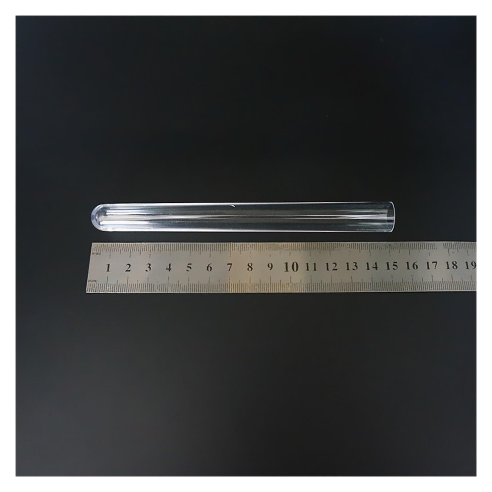 MENGKE 20pcs 30pcs 50pcs 100pcs 200pcs 18ml 15x150mm Laboratorio Provette Di Plastica Trasparente Fondo Tondo Tubo Fiala Con Tappo In Sughero(200pcs)