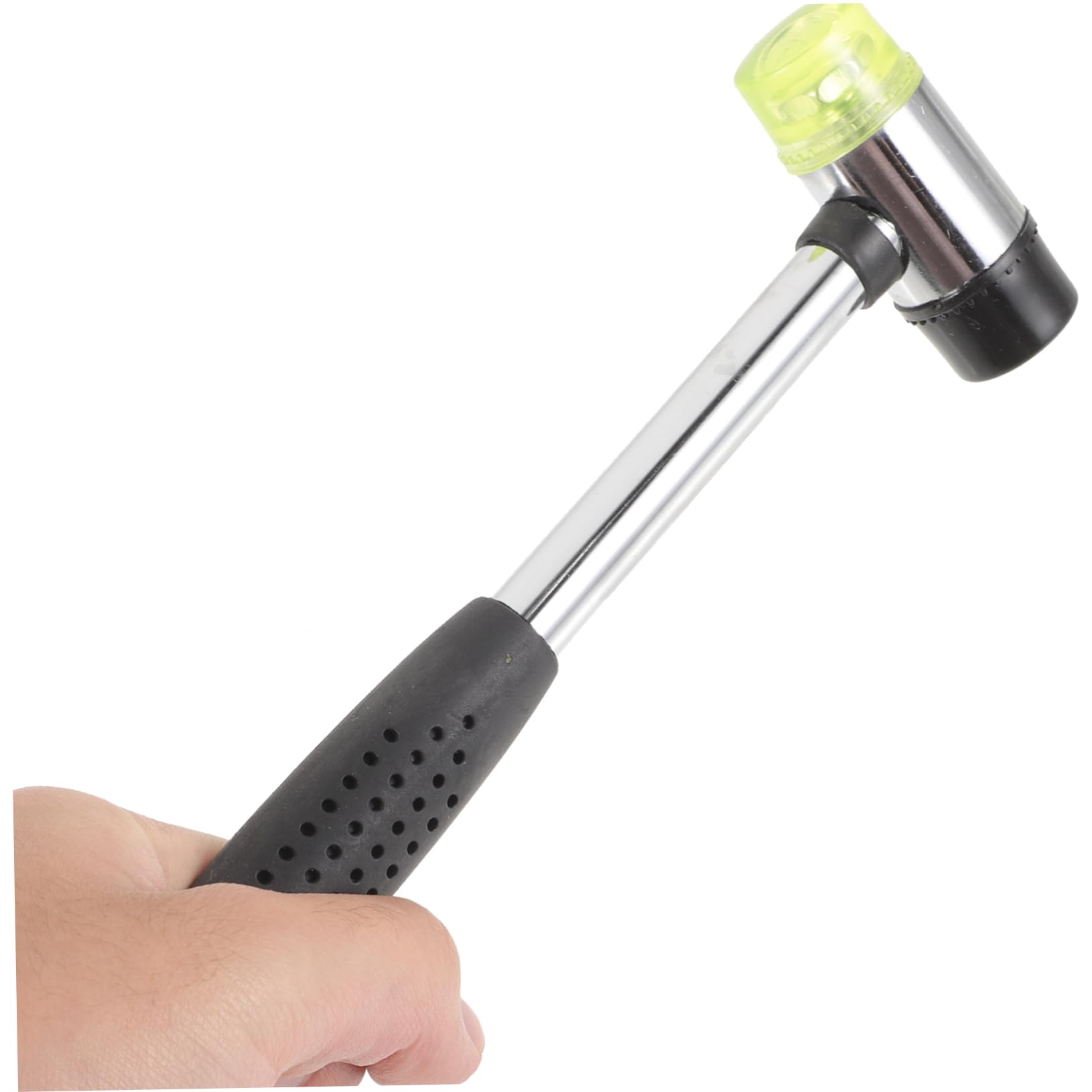 HOMSFOU Juego de Mandril Ajustable para Martillo de Goma y Acero Inoxidable, Herramienta Práctica para Mantenimiento de Joyería y Ajuste de Tamaños para Reparación de Anillos