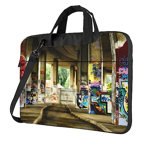 Mallette pour ordinateur portable VACSAX style graffiti pour le campus et bureau