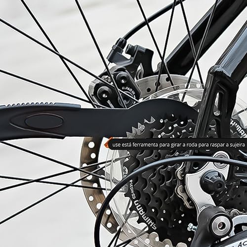 Escova Limpador E Raspador Cassete K7 Catraca Corrente Bike