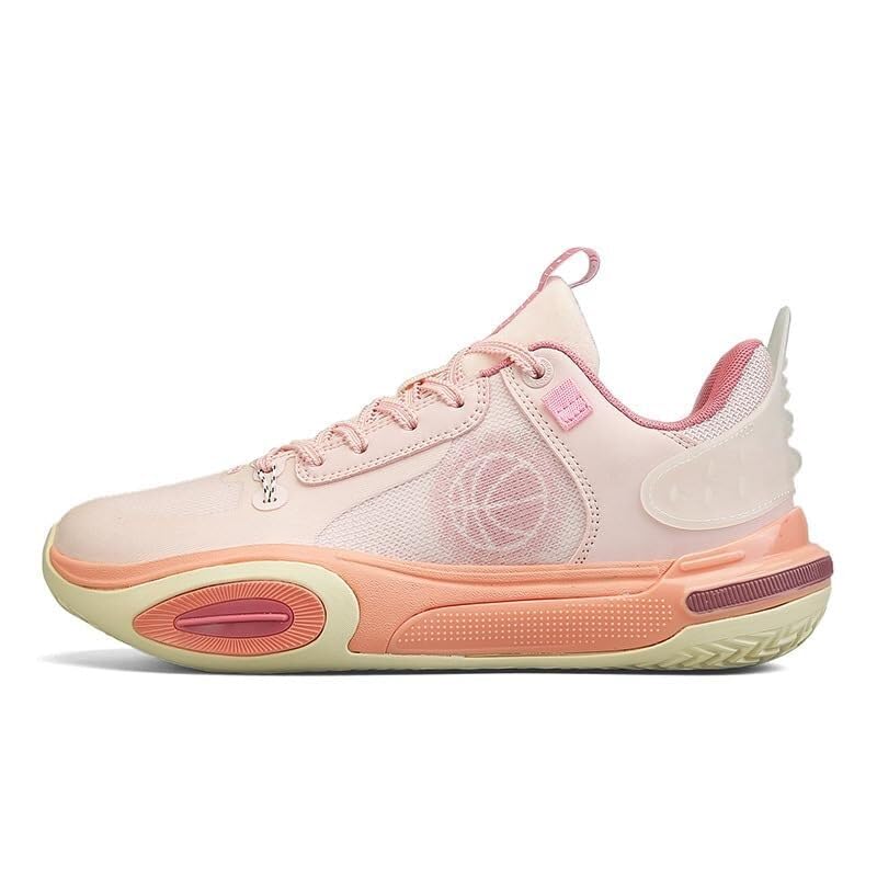 Chaussures de basket-ball unisexes rose powder en taille 38