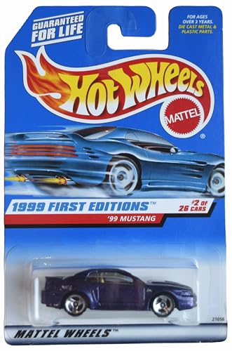 Hot Wheels 99 Mustang Muscle Car en escala 1:64 miniatura 1