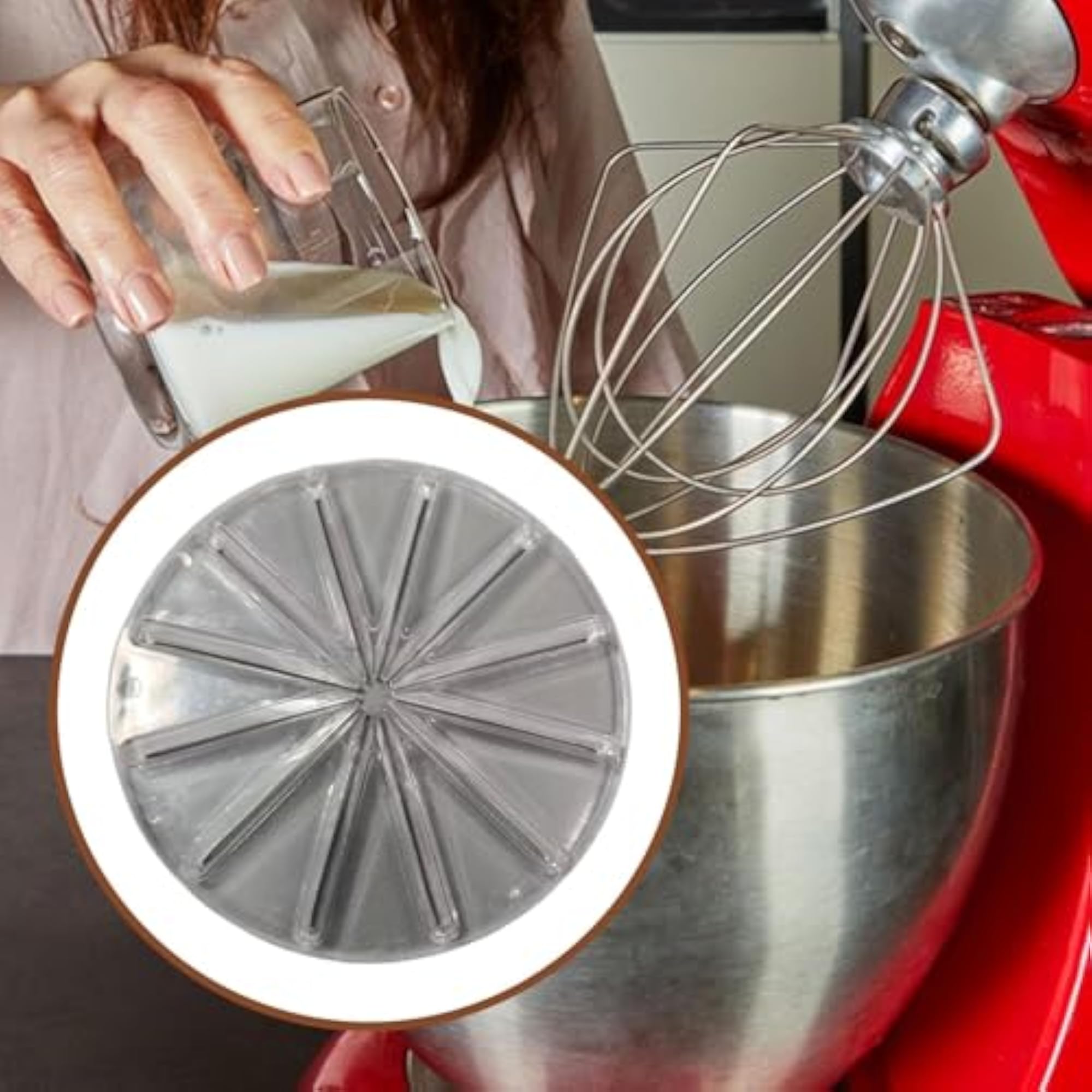 Clear Blender Cream Scraper Kitchenware Cooking Accessory