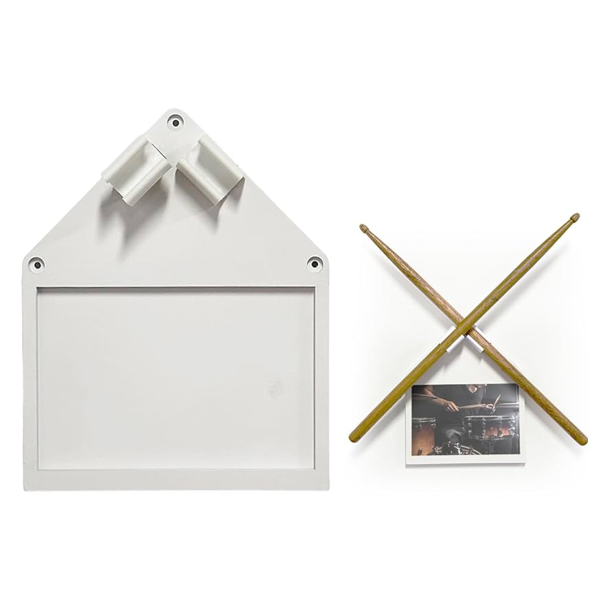 鼓の置物 Amazon.com: Drumstick Wall Mount for Pair of Drumsticks and