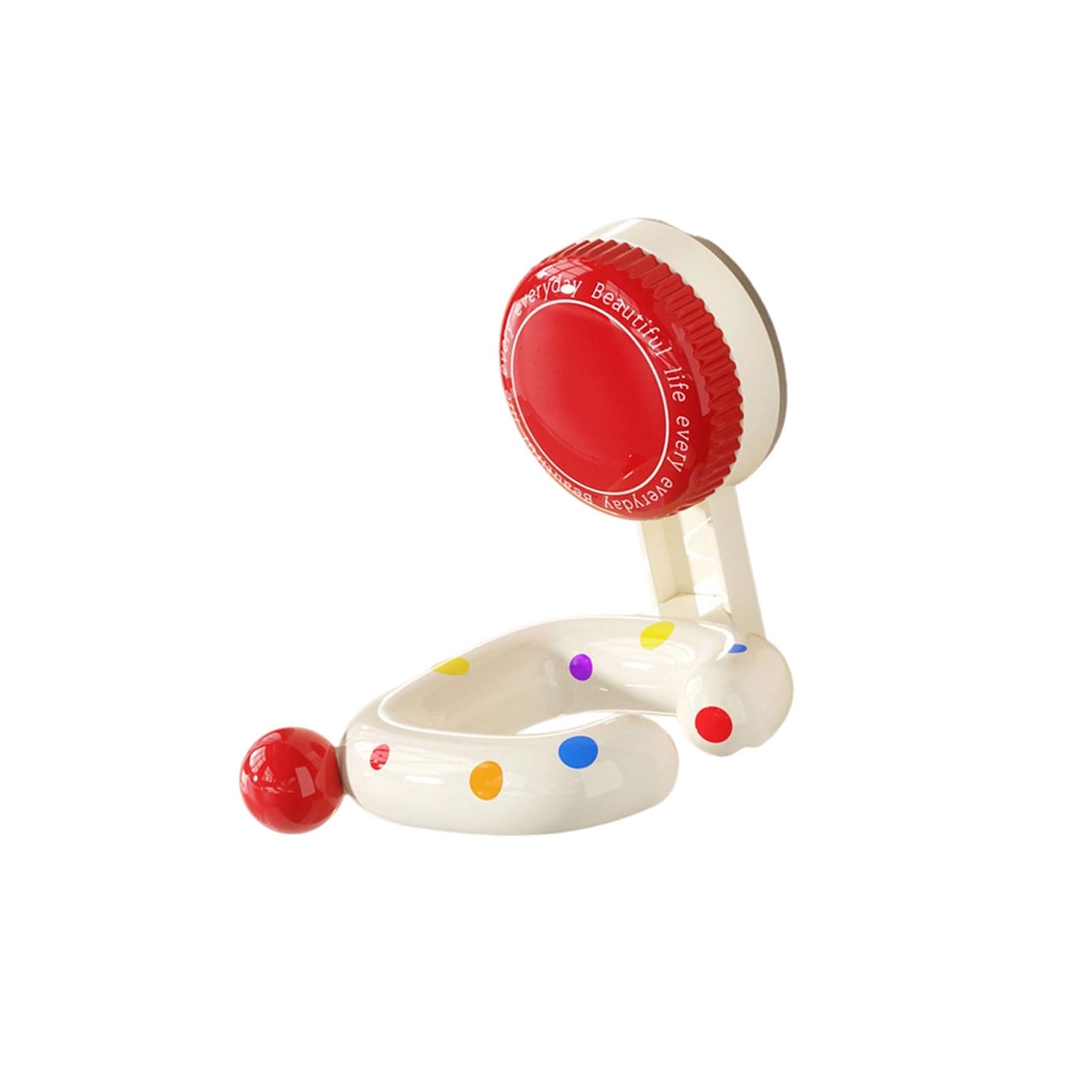 Msioytog Easy Installation Suction Cup Hair Dryer Holder for Bathroom Storage and Organization Blow Dryer Rack Denial Drill Blow Planner