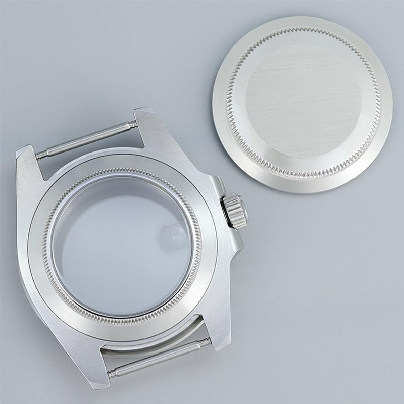 Watch Stainless Steel Case Sapphire Crystal Glass Accessory for Nh34 Nh35 Nh36 Nh38 8215 2824 Movement