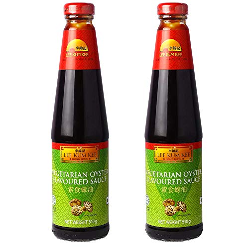 Image of Lee Kum Kee Vegetarian Oyster Flavoured Sauce, 18 oz ? 510 g, 2 Pack