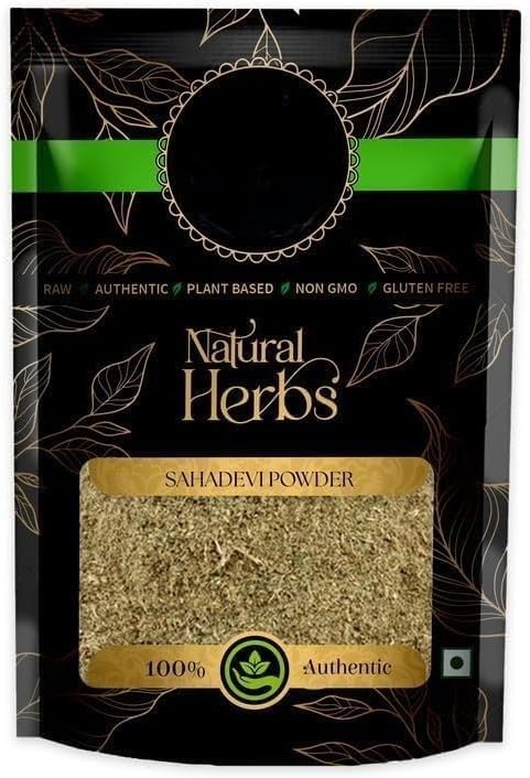 Sahadevi Powder (250 Gram/8.81 Ounce) Vernonia Cinerea Siddha Powder, Pure & Natural