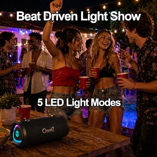Image of OontZ Angle 3XL Gen 2 Bluetooth Speaker, 120W, 100-Ft Range, Light Show