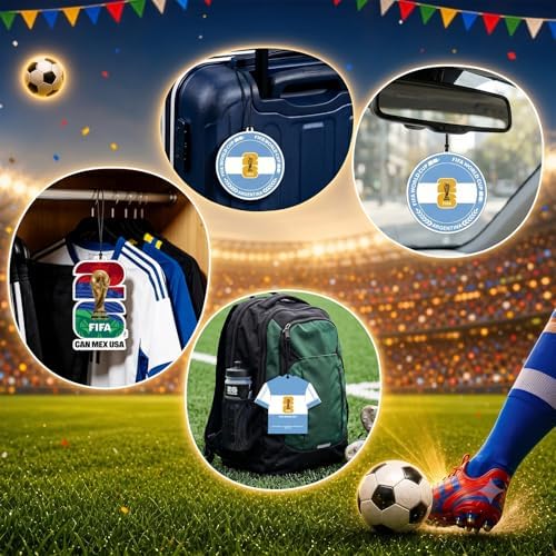 3 Pack FIFA World Cup 2026 Car Air Freshener, Argentina - 5
