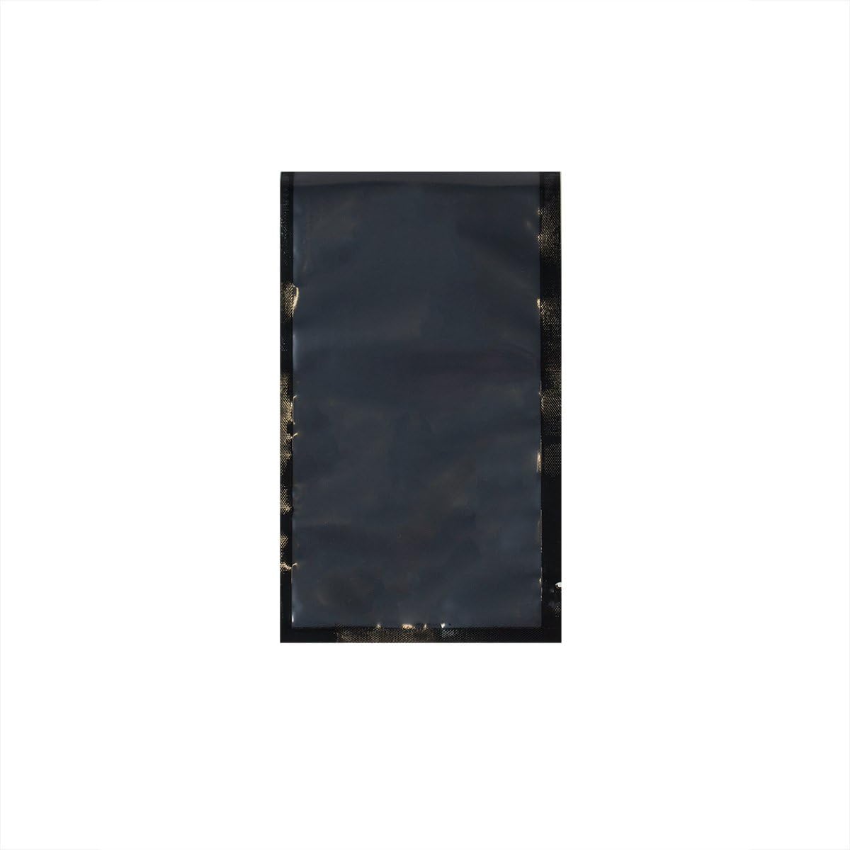 UltraSource - Vacuum Chamber Pouches, Durable 4-Mil Thickness, Improved Puncture Resistance, Pre-Cut Bags with Notch, Clear and Metalized Film (8" x 10" (Pack of 1000), Black/Clear)