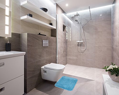 DIFFERNZ 31.102.49 Altera Bath Mat, Blue