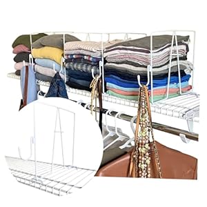 Evelots 8 Pack Wire Shelf Dividers ...