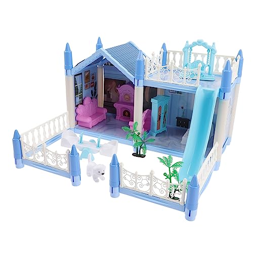 SUPVOX DIY Doll House Model Kit House 5 Year Old Girl Birthday Present Toys for Girls