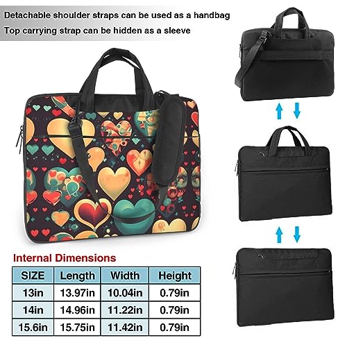 Sac pour ordinateur portable léger anti-choc avec imprimé graphique - 3