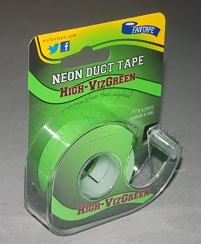 High-Viz Green Mini Neon Duct Tape