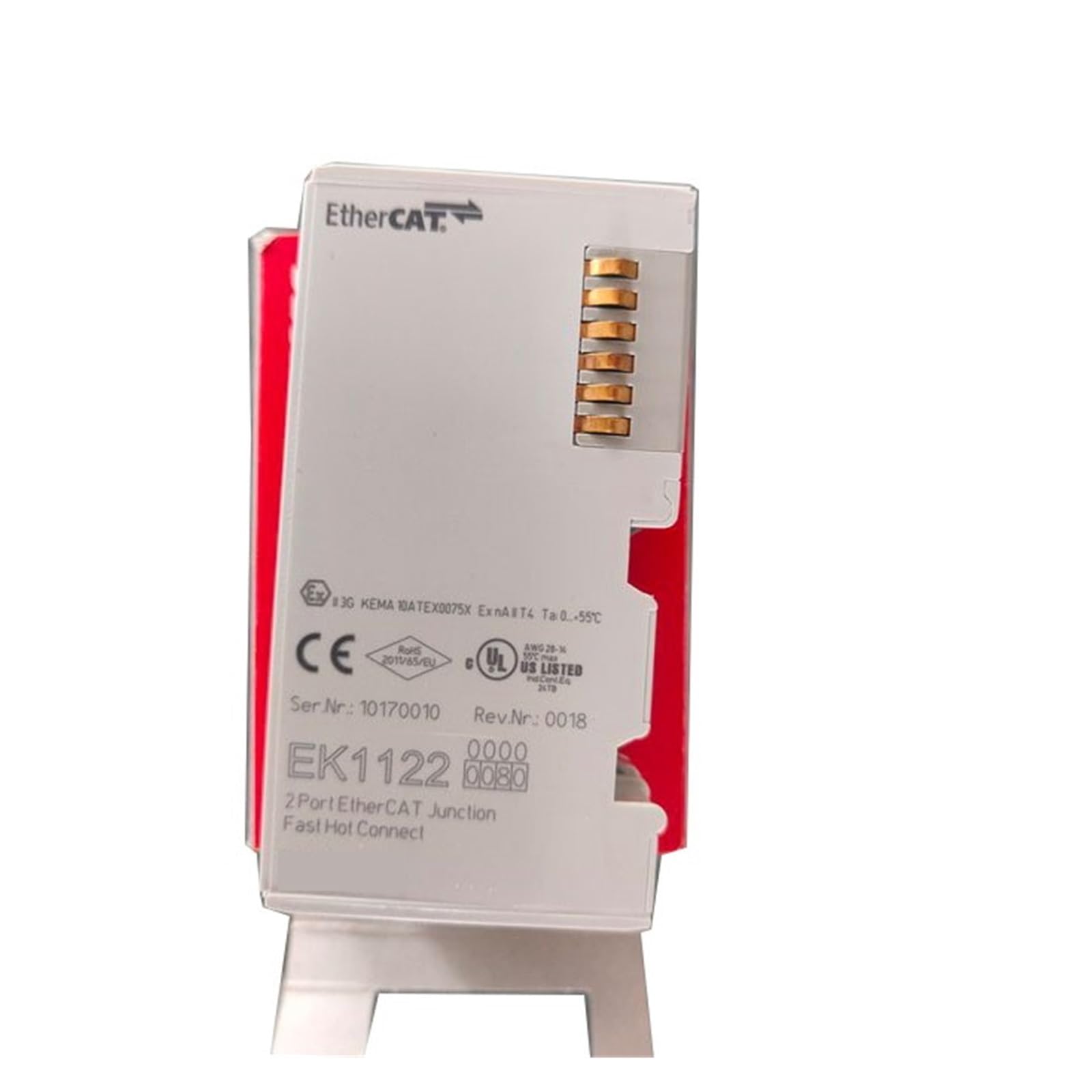 Module terminal EK1122 coupleur de raccordement pour câble réseau EtherCAT