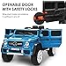 OLAKIDS Kids Ride On Car, Licensed Mercedes-Benz Maybach G650S with Remote Control, 12V Battery Powered Electric Vehicle Driving Toy with 3 Speeds, Wheels Suspension, Horn, Music, USB, TF (Navy)