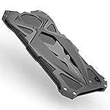 iPhone 7 Plus Case, LWGON Sports Car Design 3D Curved Surface Aluminum Metal Case for iPhone 7 Plus (car black)