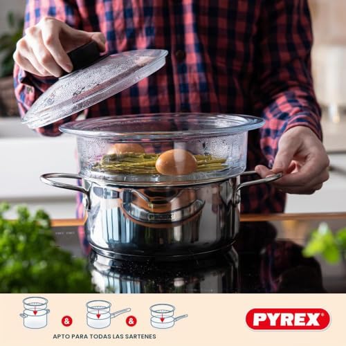 Vaporera Pyrex de vidrio de borosilicato fabricada en Francia 4