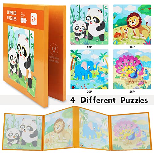 Magnetic Puzzles for toddlers 3 year olds - Image 3