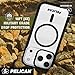 Pelican Protector iPhone 17 Pro Max Case w/Camera Stand [MagSafe Compatible] Rugged Magnetic Phone Case w/ 16ft Military-Grade Drop Protection - Heavy Duty Phone Cover for iPhone 17 Pro Max - Clear