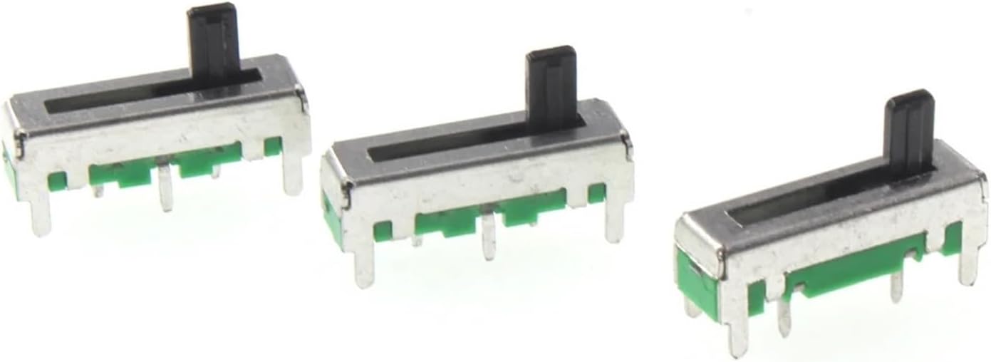 1Pcs 10MM stroke total length 18MM direct sliding potentiometer B104 sliding resistor 10K/100K toy car light B103(100k)