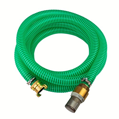 Ansauggarnitur 4m 1 Zoll DN25 25mm Sauggarnitur GK-Kupplung Stabilo-Sanitaer Saugschlauch Hauswasserwerk Geka System