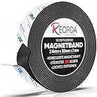 REORDA® Magnetband selbstklebend stark - Magnetstreifen selbstklebend mit starkem 3M Kleber - Magnetklebeband mit optimierter Magnetkraft - Magnet Klebeband