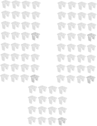 DOITOOL 500 piezas de hebilla de fijación de neón luces de cuerda de neón LED tira de luz flexible LED soporte de cuerda LED clips de luz LED tira