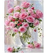 Lot De 2 Pack Peinture Numero Adulte, DIY Peinture Par Numero