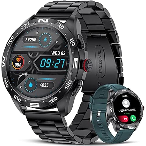 Reloj inteligente LIGE con llamadas Bluetooth y rastreador fitness Cover