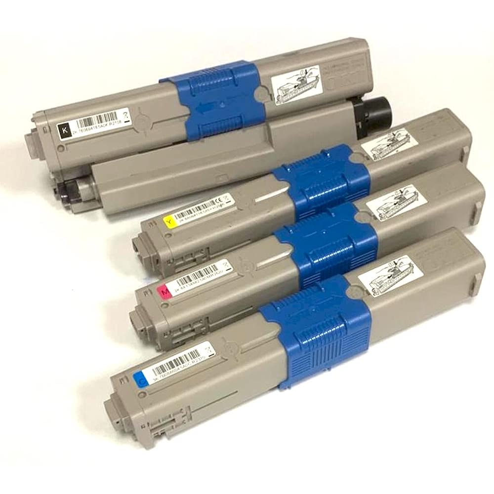 Toner rigenerato per le stampanti OKI - kit 4 Colori - Fino a 1.500 pagine - Codice: 44973536